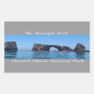 De Anacapa boog Rechthoekige Sticker