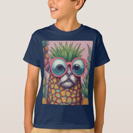 De ananas t-shirt (Voorkant)