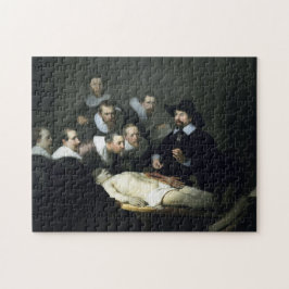 De anatomie les van Dr. Nicolaes Tulp-Rembrandt Legpuzzel