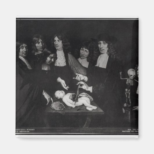 De anatomie-les van professor Frederik Magneet (Voorkant)