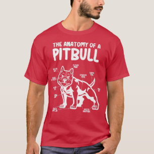 De anatomie van een Pitbull Hondenliefhebber, Funn T-shirt