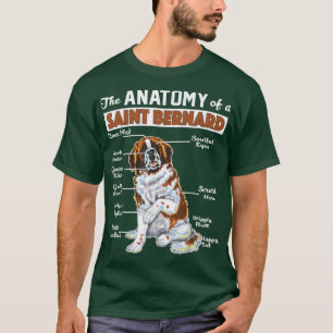 De anatomie van een shirt van Saint Bernard Funny