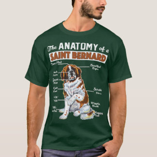 De anatomie van een shirt van Saint Bernard Funny