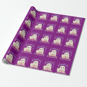 De anatomie van het Perzische katje Cadeaupapier