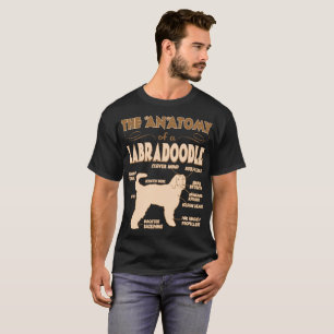 De anatomie van Labradoedle Pet Lovers Gift T-shirt