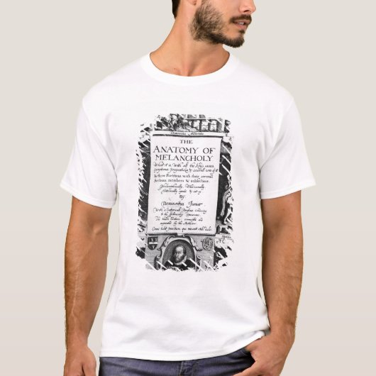 De anatomie van Melancholy T-shirt (Voorkant)