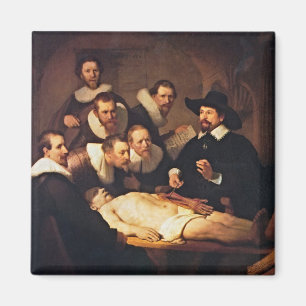 De anatomieplaats door Rembrandt Magneet