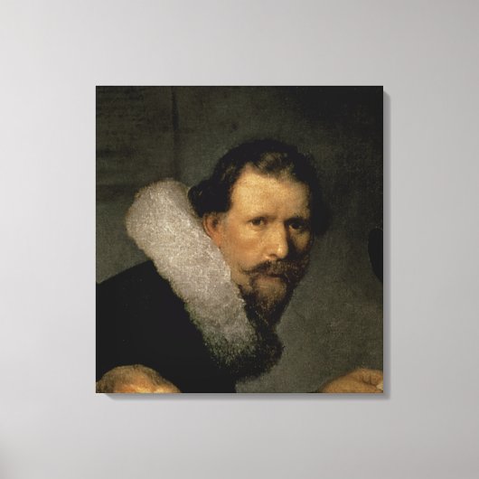 De Anatomy Lesson van Dr. Nicolaes Tulp, 1632 Canvas Afdruk (Voorkant)