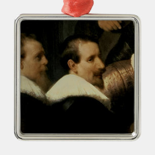 De Anatomy Lesson van Dr. Nicolaes Tulp, 1632 Metalen Ornament