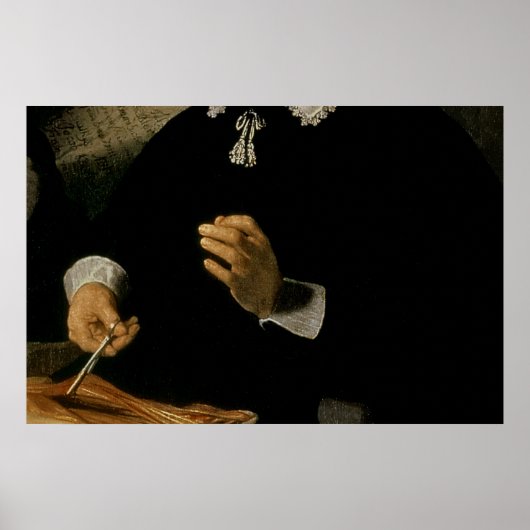 De Anatomy Lesson van Dr. Nicolaes Tulp, 1632 Poster (Voorkant)
