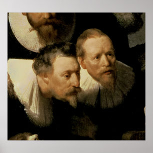 De Anatomy Lesson van Dr. Nicolaes Tulp, 1632 Poster