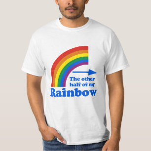 DE ANDERE HALF VAN MIJN RAINBOW (links) T-shirt