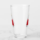 De andere kant - grappige hondenbehendigheid glas (Links)