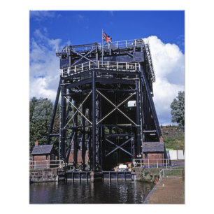 De Anderton Lift Cheshire England Foto Afdruk