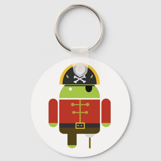 De Android Pirate Sleutelhanger (Voorkant)