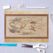 De Angels van de Hierarchy Archangel, Burne Jones Tissuepapier (Craft)