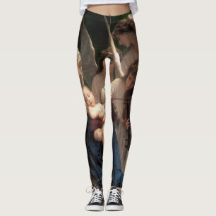 De Angels van William Adolphe Bouguereau Leggings
