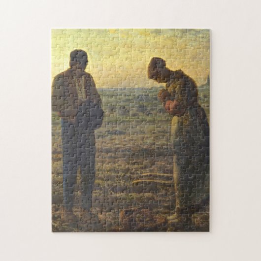 De Angelus Jean Francois Millet Legpuzzel (Verticaal)