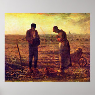 De Angelus Maagd Mary Immaculate Conception Poster