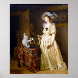 De Angora kat Poster