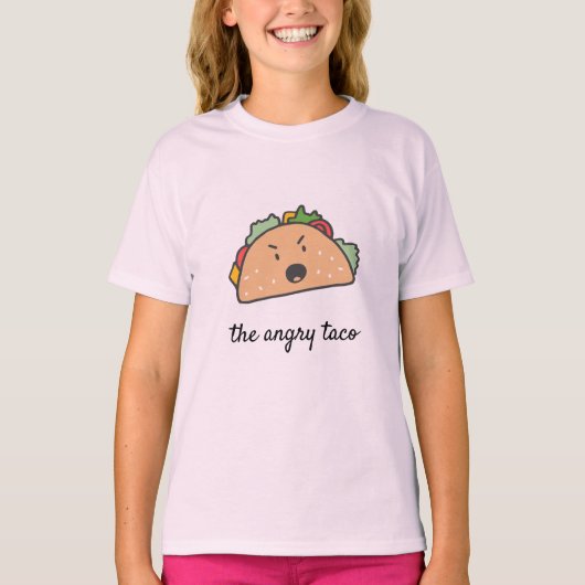 De Angry Taco T-shirt (Voorkant)