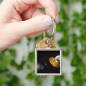 De anisotroop van de Wilkinson-microgolf Sleutelhanger (Hand)