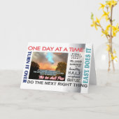 de aniversary kaart 16rev van terugwinningsslogans (Gele Bloem)