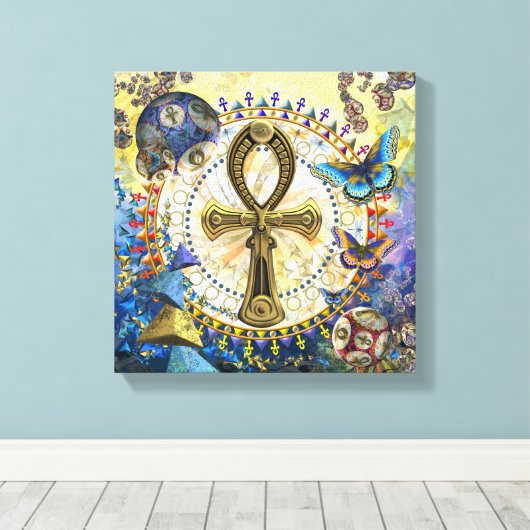 De Ankh Canvas Afdruk (Insitu (Houten vloer))