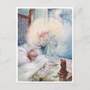 De  Anne Anderson Het Maanengelengebed Briefkaart