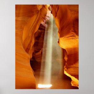 De Antelope Canyon in Arizona Poster