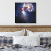 De Antennae Galaxies Canvas Afdruk (Insitu (Slaapkamer))