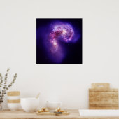 De Antennae Galaxies Poster (Keuken)