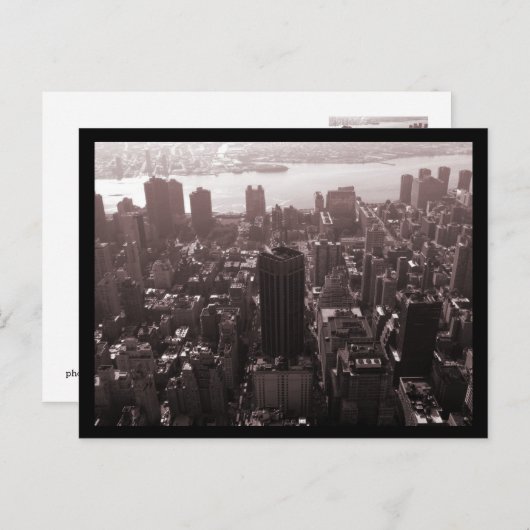 De Antenne van de Middelbare school van NYC Norman Briefkaart (Voorkant / Achterkant)