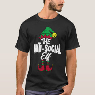 De ANTI SOCIAL Elf Familiegroep die PJ Chris aanpa T-shirt
