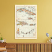 De Antillen Canvas Afdruk (Insitu (Woonkamer))