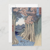 De apenbrug in de provincie Kai Briefkaart (Voorkant / Achterkant)