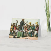 De Apenorkestkaart Kaart (Voorkant)