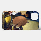De apenschilder Case-Mate iPhone case (Achterkant (horizontaal))