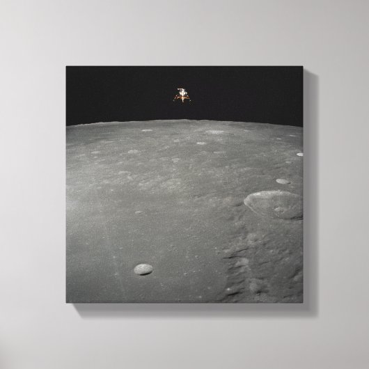 De Apollo 12 lunar module Intrepid Canvas Afdruk (Voorkant)