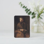 De apostel Bartholomeüs Kaart Visitekaartje (Staand voorkant)