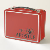 De apostel – metalen lunchbox (doel onderweg) (Achterkant)