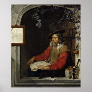 De Apothecary of de Chemist Poster