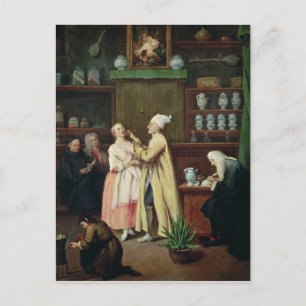 De apotheker briefkaart