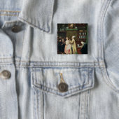 De apotheker vierkante button 5,1 cm (In situ)