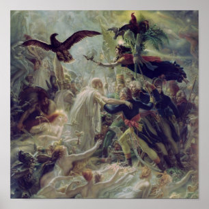 De Apotheose van de Franse Heros Poster