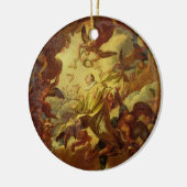 De Apotheose van St. Stephen Keramisch Ornament (Links)