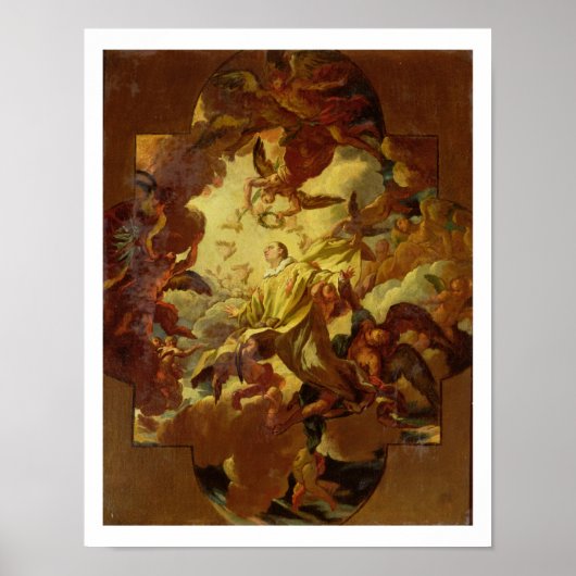 De Apotheose van St. Stephen Poster (Voorkant)