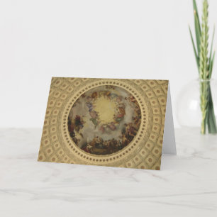 De apotheose van Washington - de Rotonde van het Kaart