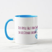 De appel / Duitse mok (Links)