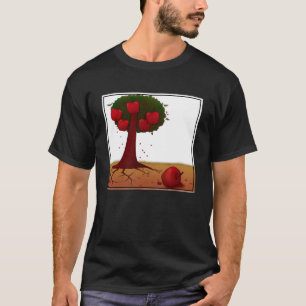 De appel Herfst niet ver van de boom T-shirt